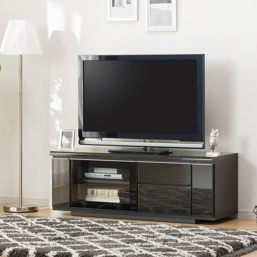 ニトリ（NITORI） 幅125 光沢のある木目模様が美しいローボード