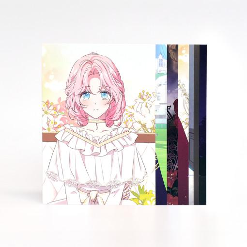 韓国 コミック グッズ『悪党のお父様、私と結婚してください はがき6種