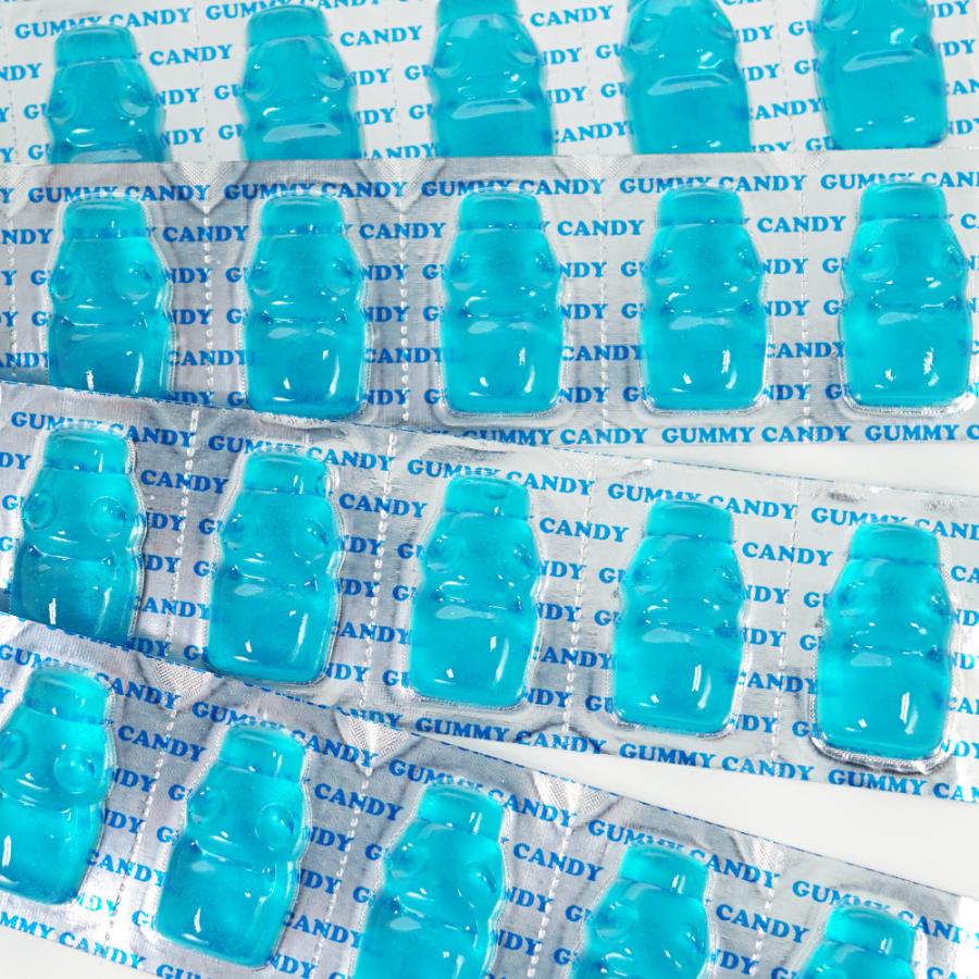 丹生堂 占い付き シェア ラムネボトル グミ 11p ( 1連 x 12個入