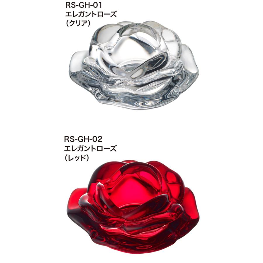 A1232 薔薇の花型 キャンドルホルダー, ローズ ティーライトキャンドル