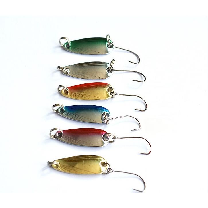 釣り具 ルアー スプーンルアー 2.5g マイクロスプーン ルアーセット