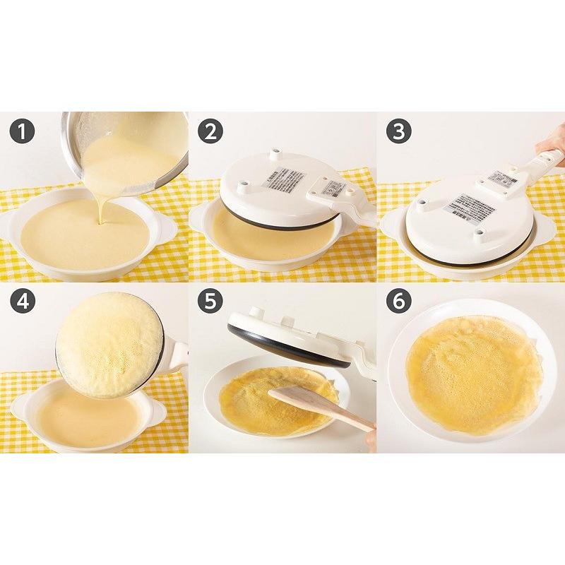 ハンディクレープメーカー クレープ焼き機 電気クレープ焼き器 : 日本