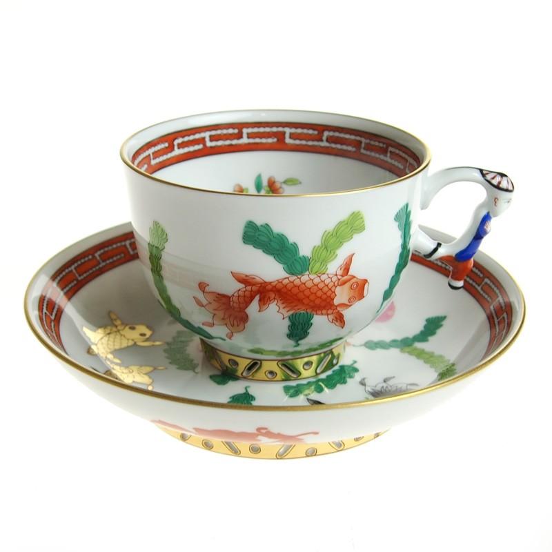 ヘレンド（HEREND） 並行輸入品 シノワズリ POGDO ティーカップ