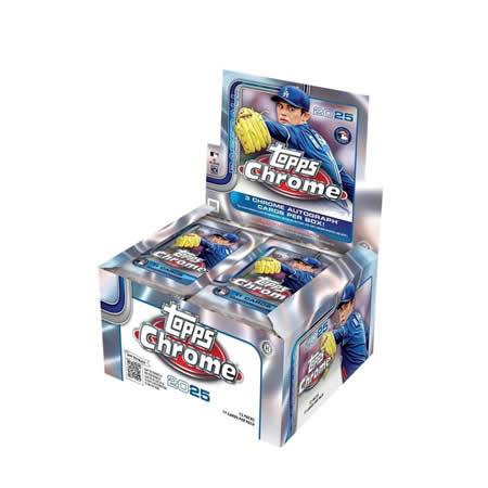 MLB 2025 TOPPS CHROME JUMBO BOX（送料無料） : トレカショップ二木