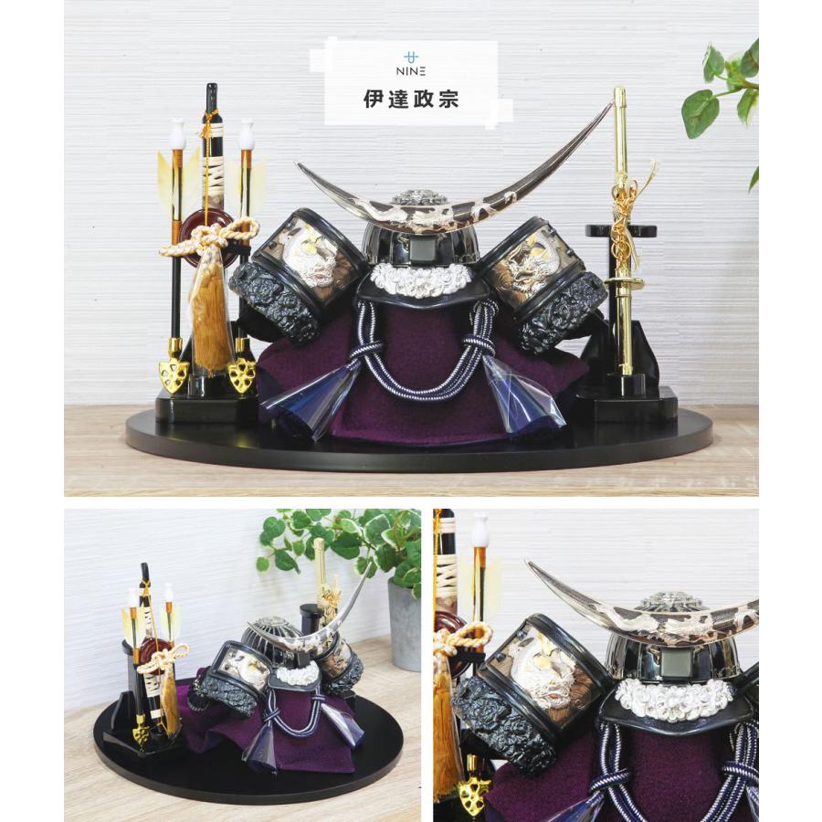 五月人形 コンパクト おしゃれ 兜飾り オルゴール付 端午の節句 5月