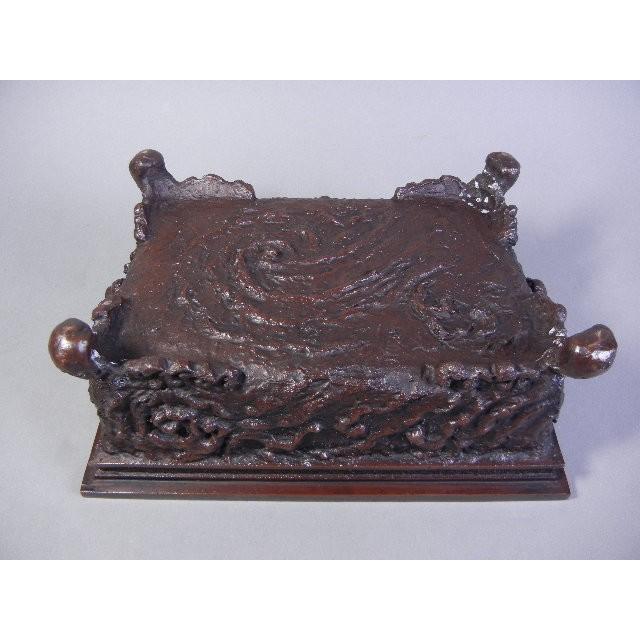 新品 唐銅 銅器 雲紋 水盤 砂鉢 花器 : 西川美術ショップ - 通販