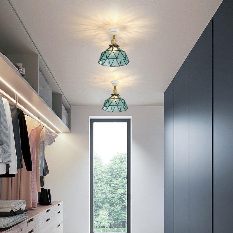 NISSIN LUX シーリングライト 1灯 E26 led対応 北欧 ガラス 照明器具