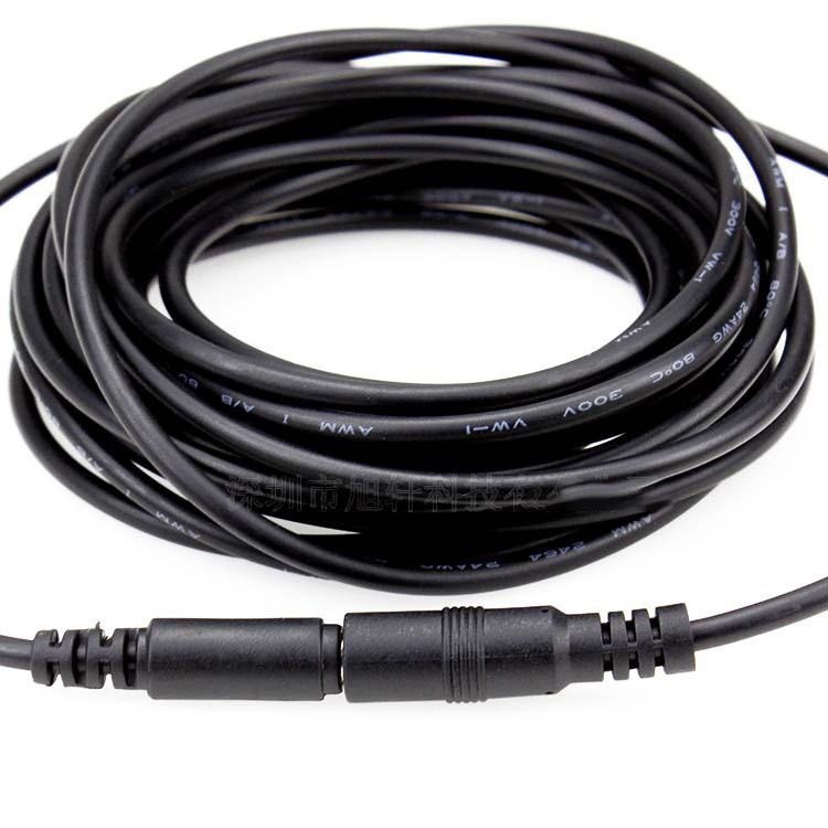 DC延長ケーブル10M DCジャック DCプラグ DCコネクタ 延長ケーブル 外径