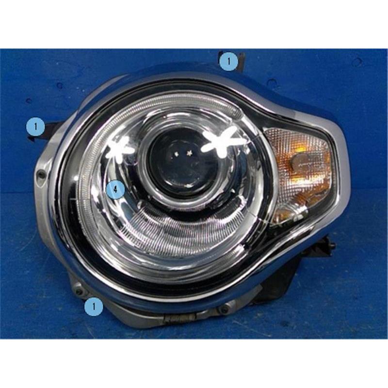 スズキ 純正 ハスラー 《 MR31S 》 左ヘッドライト P90100-25005061