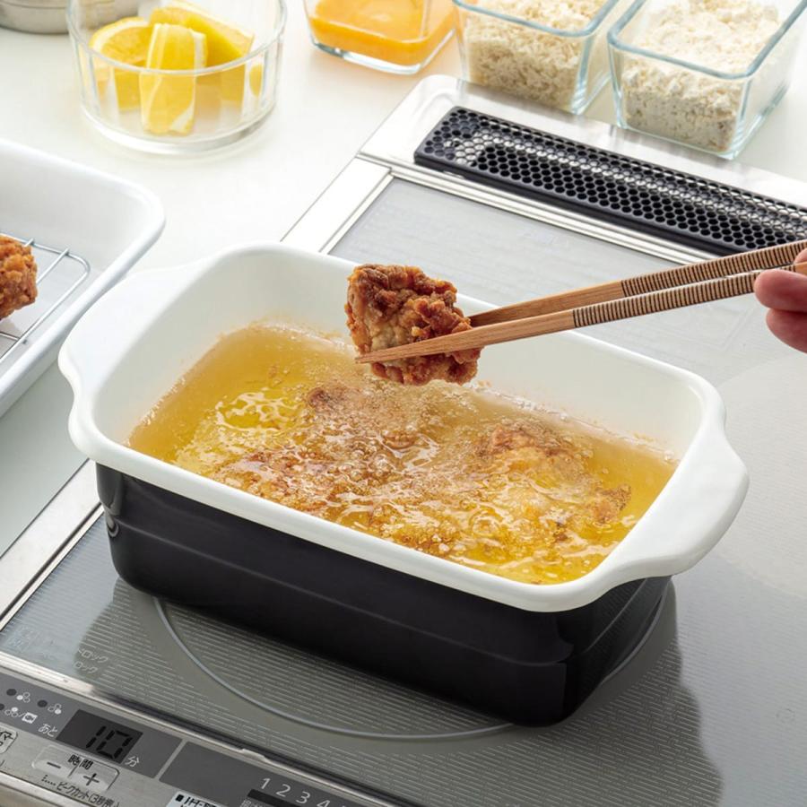 ニトリ（NITORI） 角型ホーロー揚げ物鍋 : ニトリ Yahoo!店 - 通販