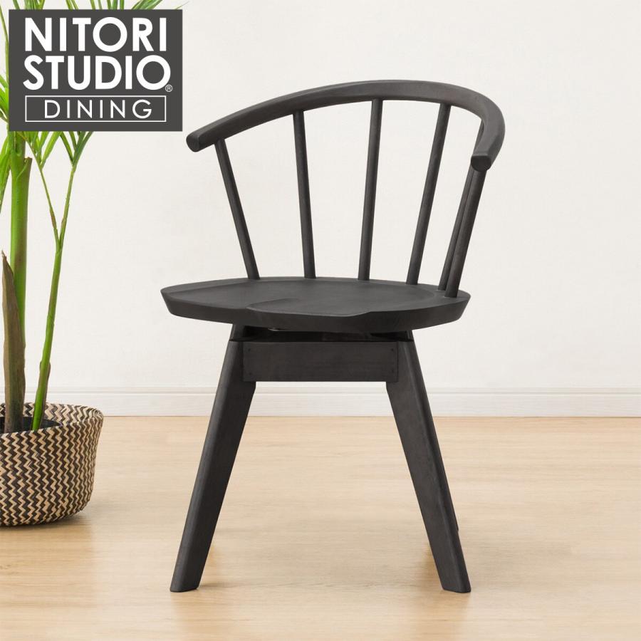 ニトリ（NITORI） ダイニングチェア(Nコレクション C-53S BK) : ニトリ
