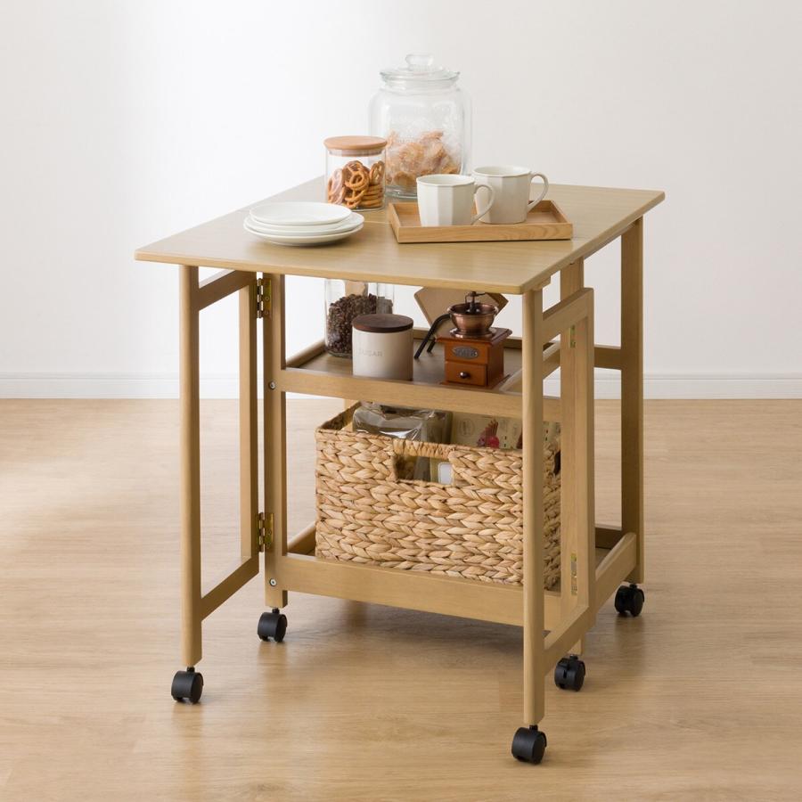 ニトリ（NITORI） バタフライワゴン(OG01 7042 LBR) : ニトリ Yahoo!店