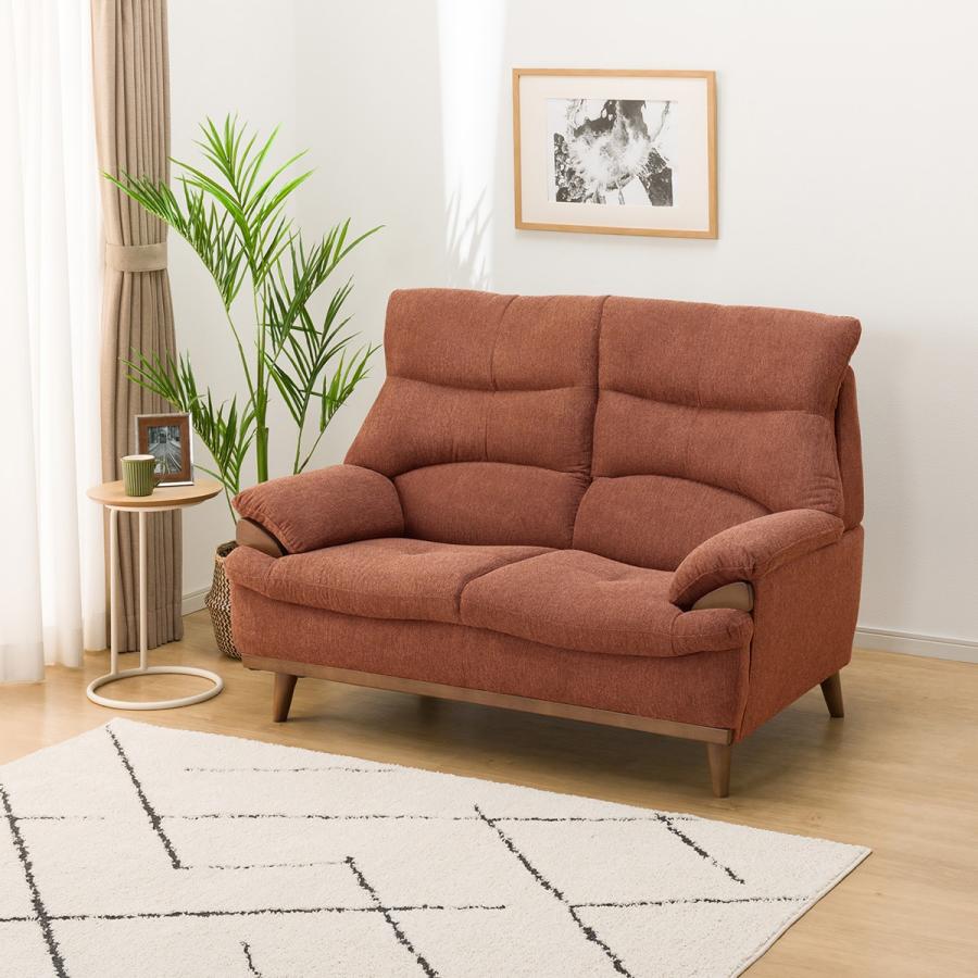 ニトリ（NITORI） 布張り2人掛けソファ(PD02-2 OR) : ニトリ Yahoo!店