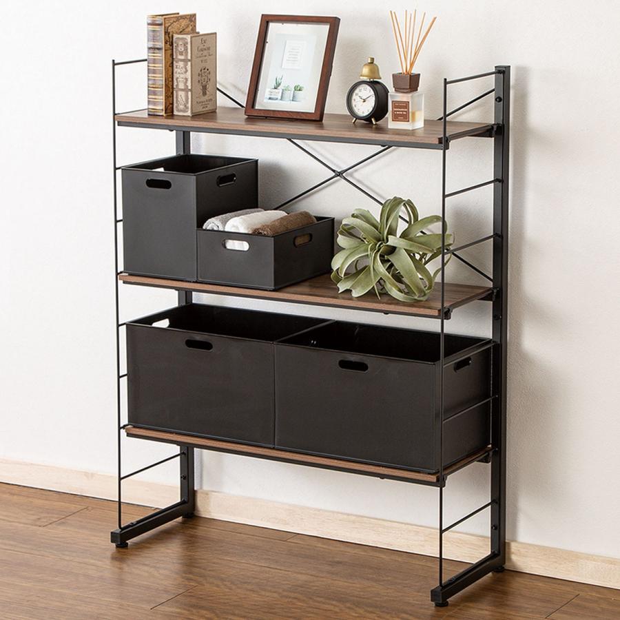 ニトリ（NITORI） ワイヤーシェルフ NP ミドルタイプ(幅80cm ミドル