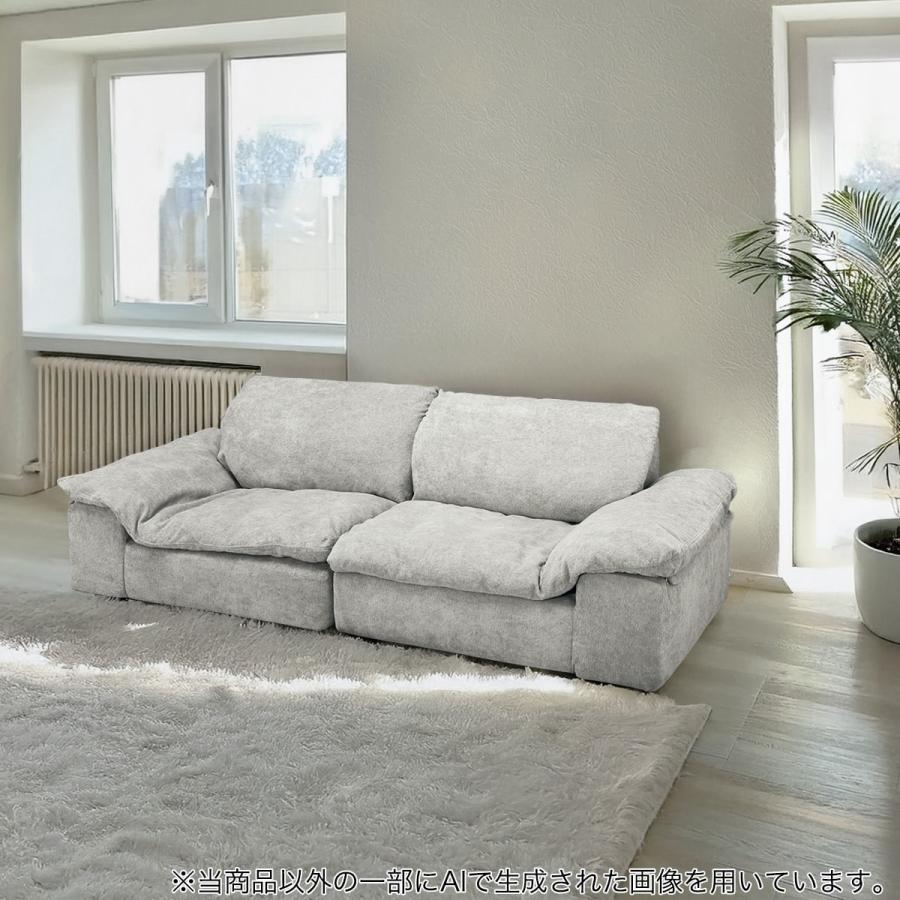 ニトリ（NITORI） 3人掛け布張りソファ(XL15 GY) : ニトリ Yahoo!店