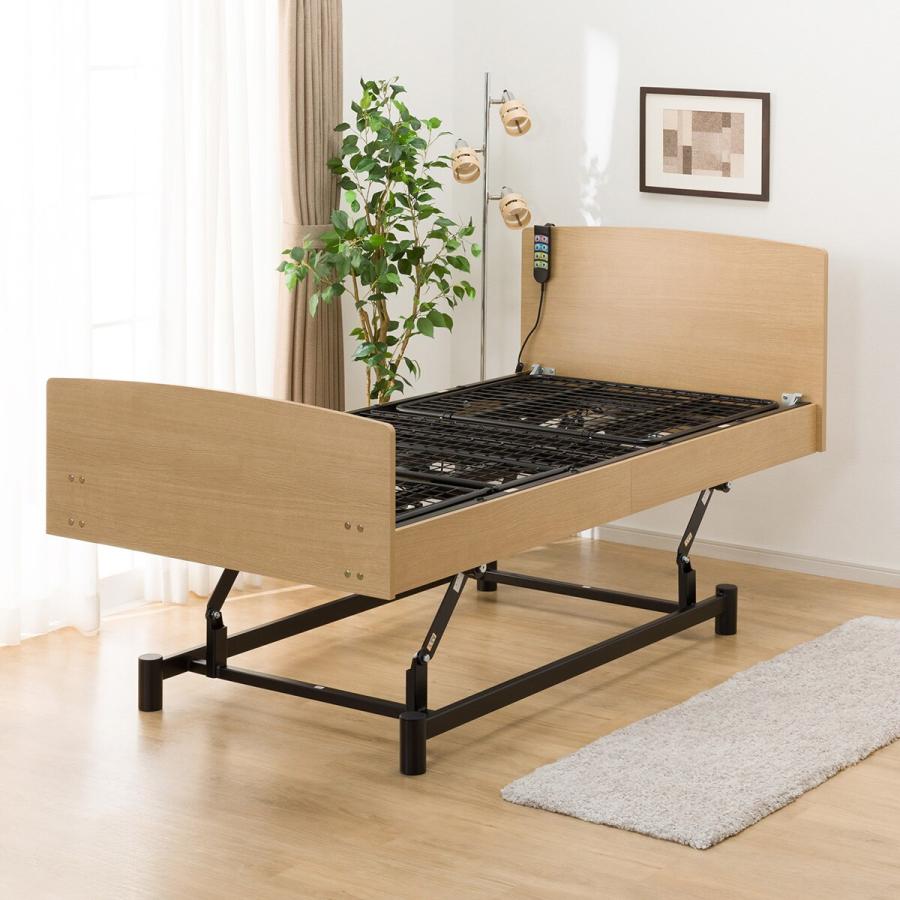 ニトリ（NITORI） 非課税 電動シングルベッドフレーム(ライズ3 3M-F