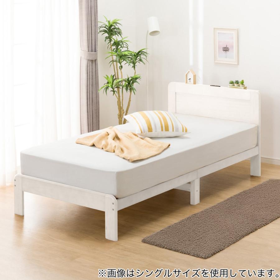 ニトリ（NITORI） セミダブルベッドフレーム(LC-401 GK WW-S) : ニトリ