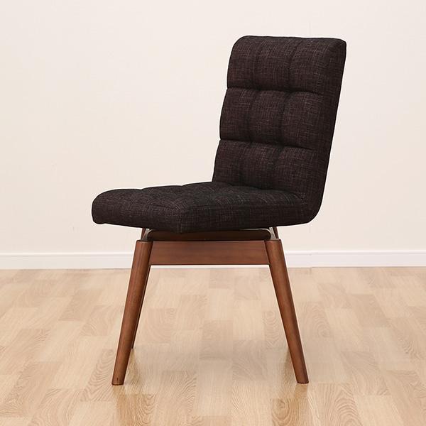 ニトリ（NITORI） 回転式ダイニングチェア(ライジング MBR/DBR