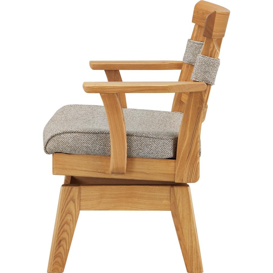 ニトリ（NITORI） ダイニングチェア(ヤマト両肘回転 NA/BE) : ニトリ