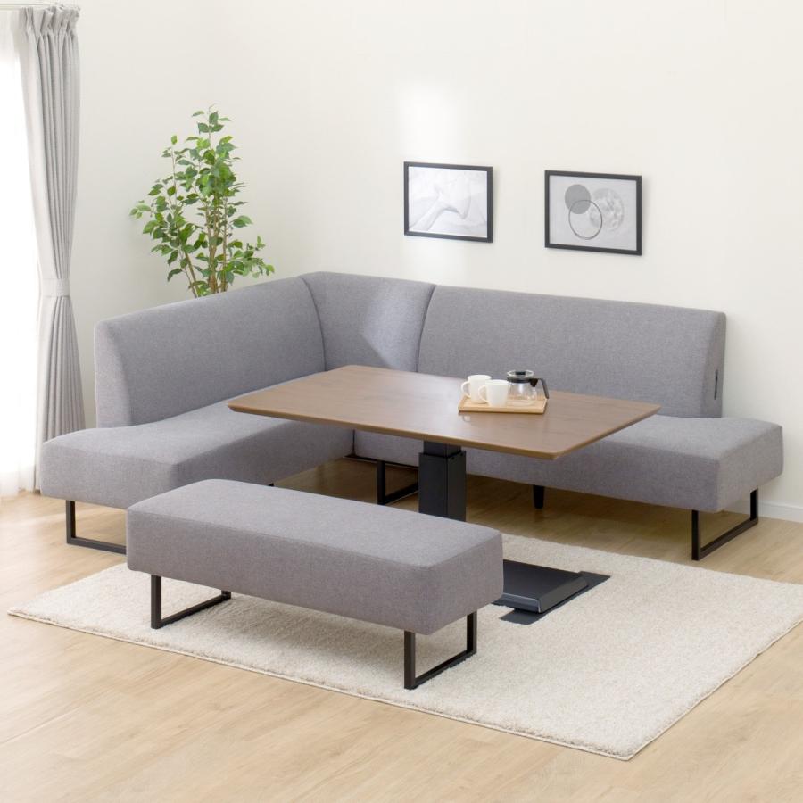 ニトリ（NITORI） リビングダイニングセット4点セット(LC004 135 MB/右