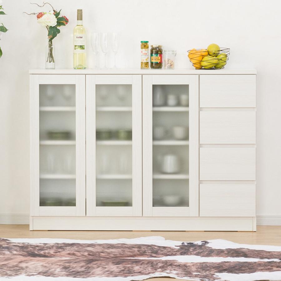 ニトリ（NITORI） 薄型キャビネット(アニー120TH WW) サイドボード