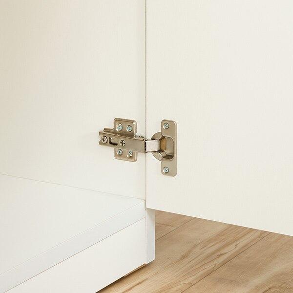 ニトリ（NITORI） 幅120cm キッチンボード( レジューム120-2TF-H WH