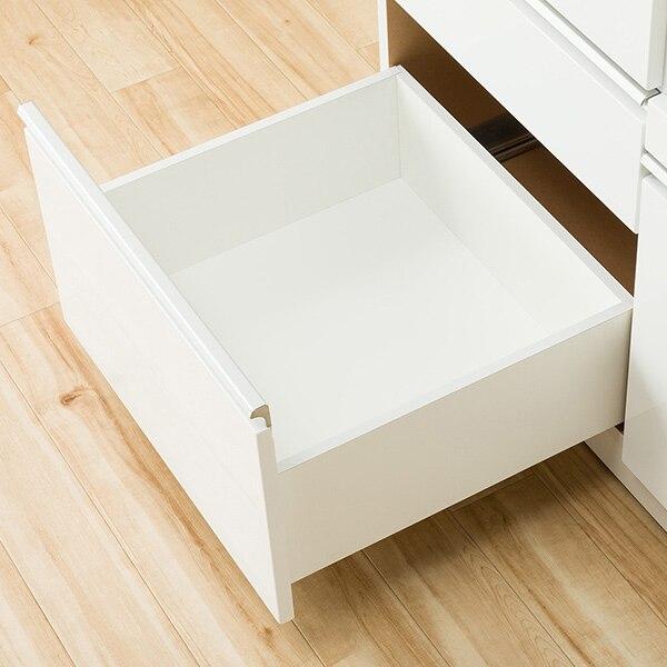 ニトリ（NITORI） 幅90 キッチンボード(レジューム 90TF-H WH/90QH-R