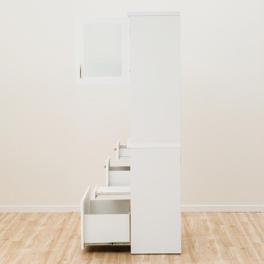 ニトリ（NITORI） 幅80 キッチンボード レンジボード 食器棚 (コパン T