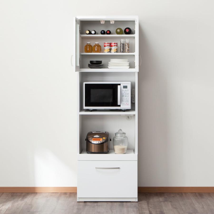 ニトリ（NITORI） 幅60cm レンジボード (コパン T 60RB WH) キッチン