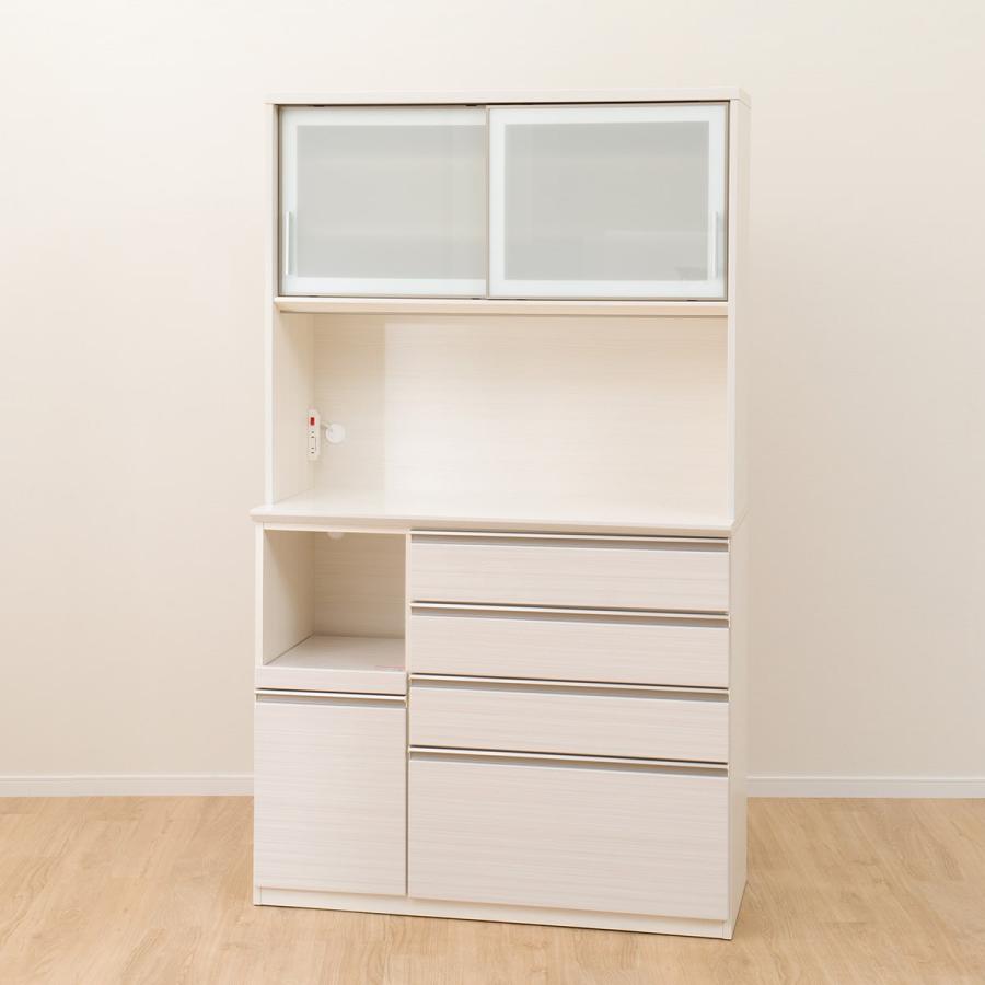 ニトリ（NITORI） 幅121cm キッチンボード(SP201 120KB WH) : ニトリ