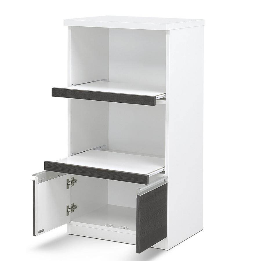 ニトリ（NITORI） 幅57.5cm 家電たっぷりレンジボード (扉タイプ 幅