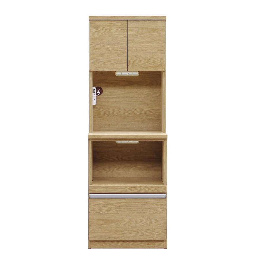 ニトリ（NITORI） 幅60cm 見た目すっきり 板戸レンジボード (幅60cmcm