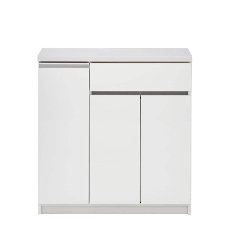 ニトリ（NITORI） キッチンカウンター(90 WH)キッチン収納 キッチン