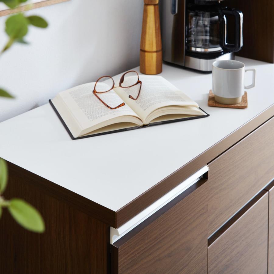 ニトリ（NITORI） キッチンカウンター(90 BR)キッチン収納 キッチン