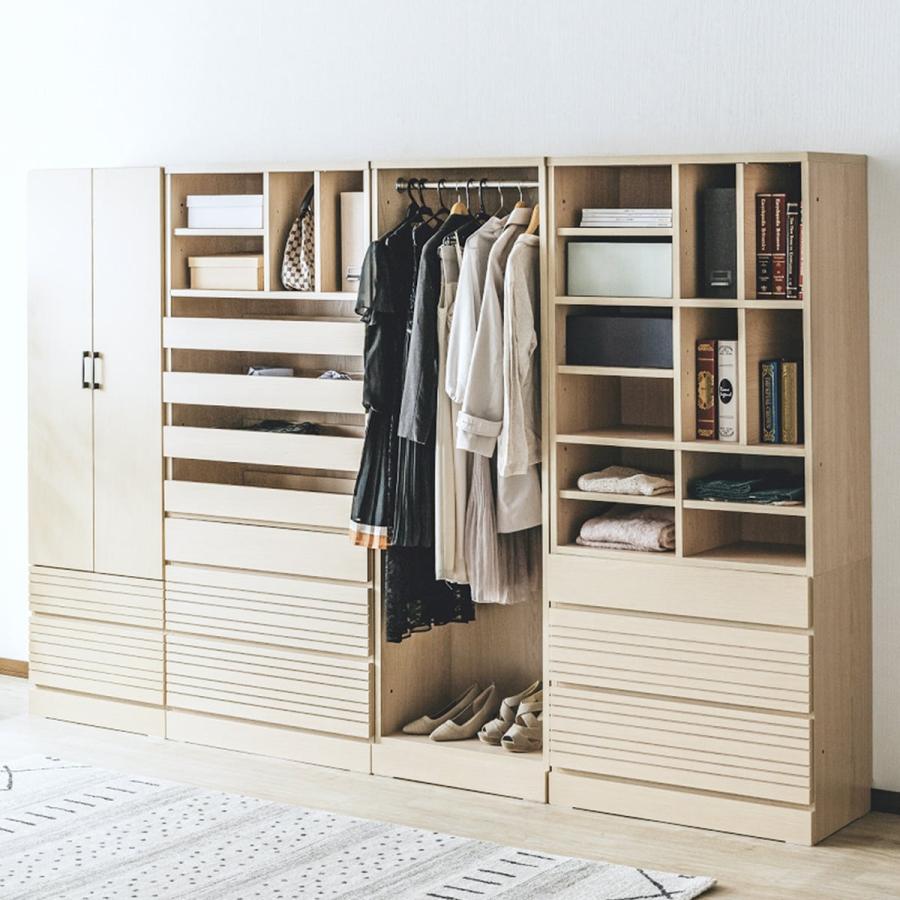 ニトリ（NITORI） ワードローブ(ビクトリア80 NA) ニトリ期間限定：4/7