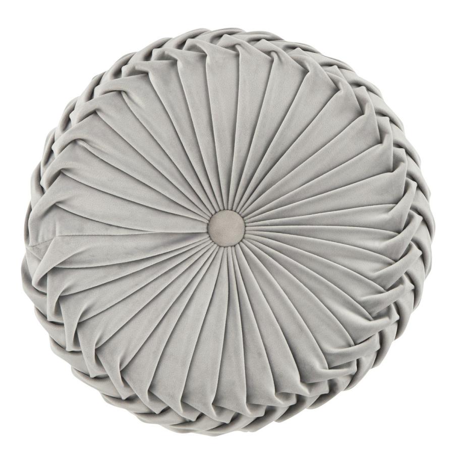 ニトリ（NITORI） 円形クッション(ダリア2 GY) デコホーム : ニトリ