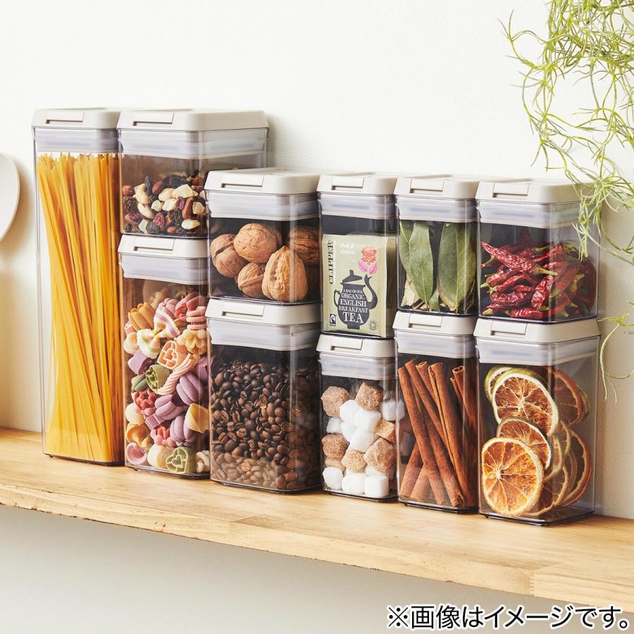 ワンタッチレバーキャニスター(Mサイズ 1200mL MO DL2) デコホーム