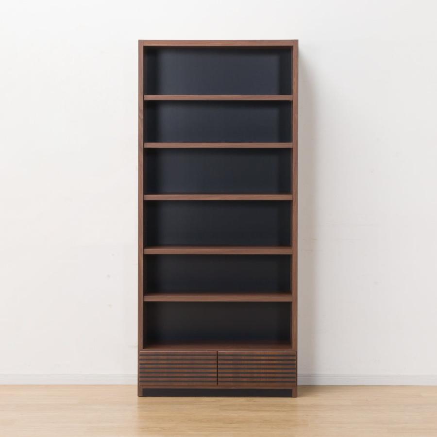 ニトリ（NITORI） オープン本棚 (ストライプ80) 書棚 ラック シェルフ