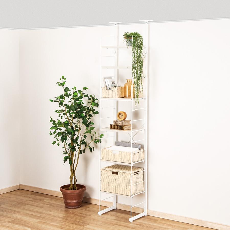 ニトリ（NITORI） 幅40cmセット 突っ張り壁面収納Nポルダ上段追加