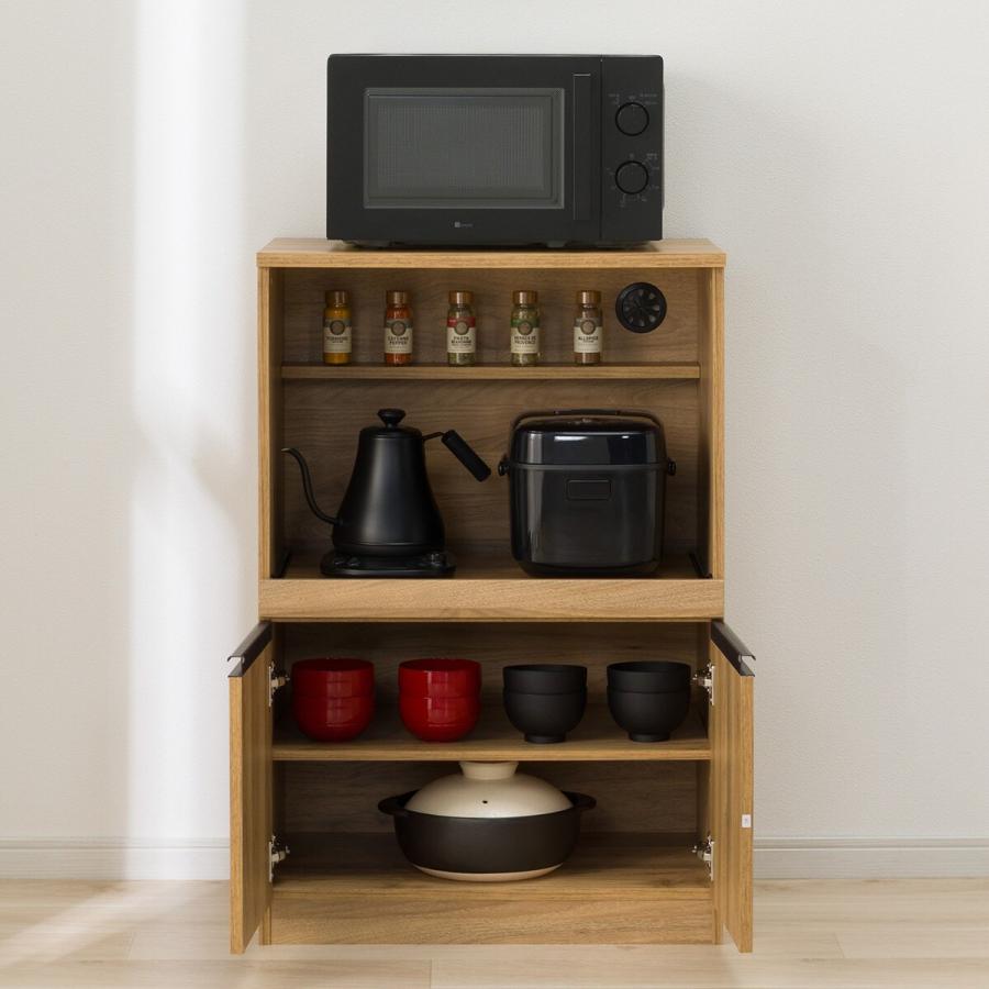 ニトリ（NITORI） レンジ台(フォルムS RE9060 LBR) ニトリ期間限定：4