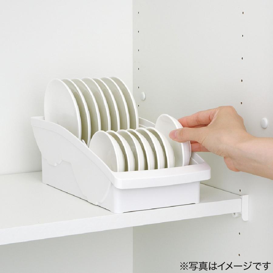ニトリ（NITORI） トトノ 棚置きディッシュスタンド(ミニ) : ニトリ