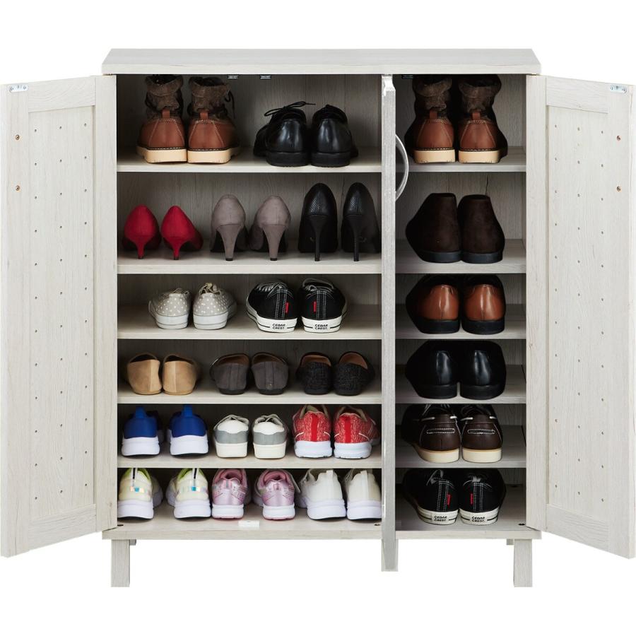 ニトリ（NITORI） シューズボックス(GS-002 W87 LO WW) 下駄箱