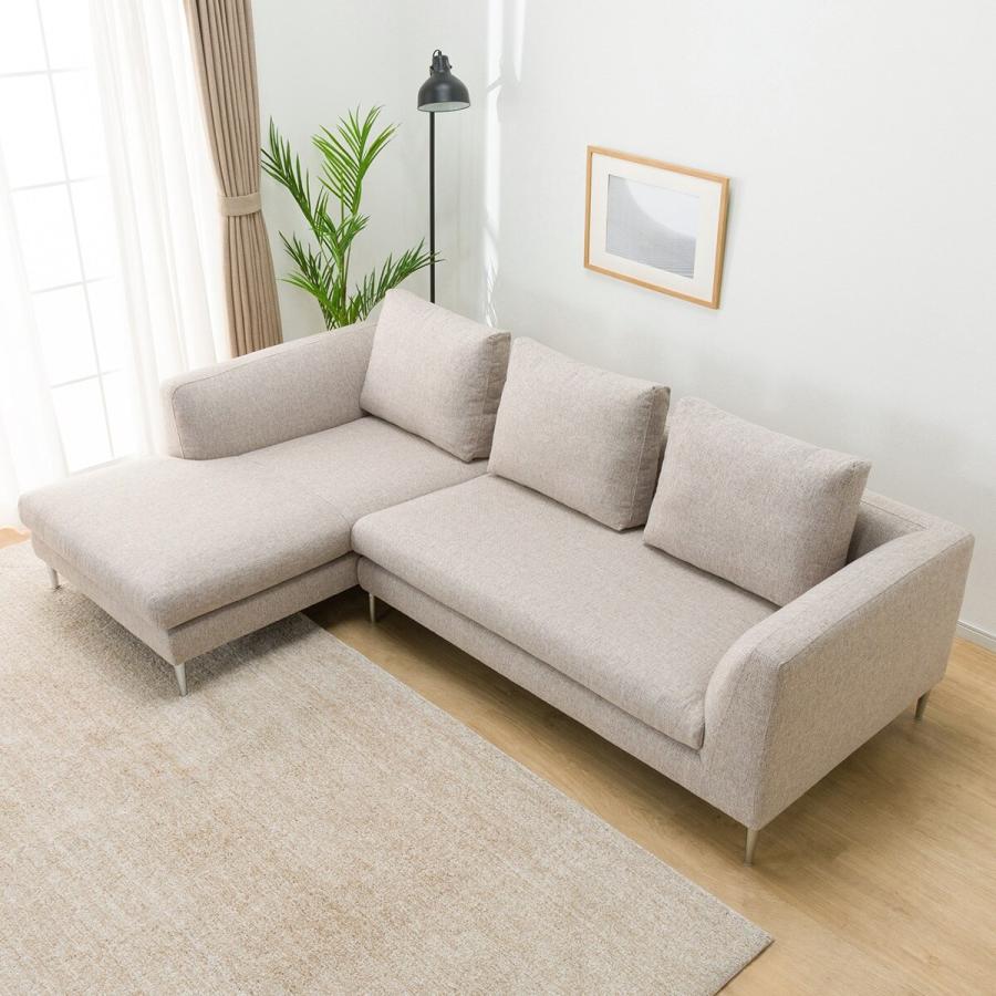 ニトリ（NITORI） ソファー ソファ 布張りカウチソファ(KK8160 RC BE