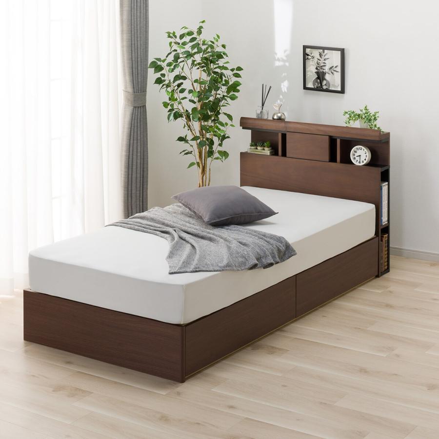 ニトリ（NITORI） シングルベッドフレーム(MBR WP301引付き) : ニトリ