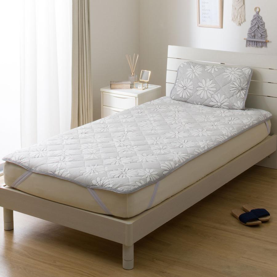 ニトリ（NITORI） 両面使える 敷パッド セミダブル(NクールSP S2509