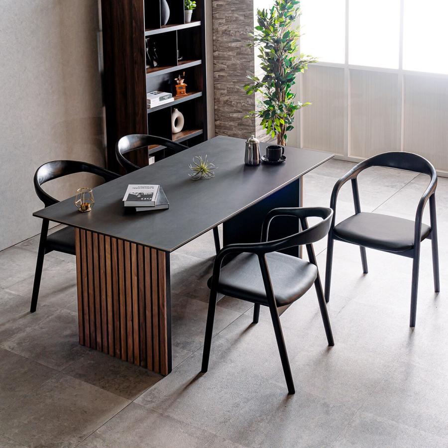 ニトリ（NITORI） 曲げ木チェア 2脚セット (BK) : ニトリ Yahoo!店