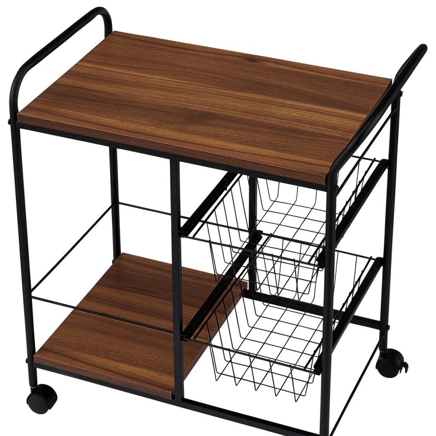 ニトリ（NITORI） キッチンワゴン(TL7061 MBR) : ニトリ Yahoo!店