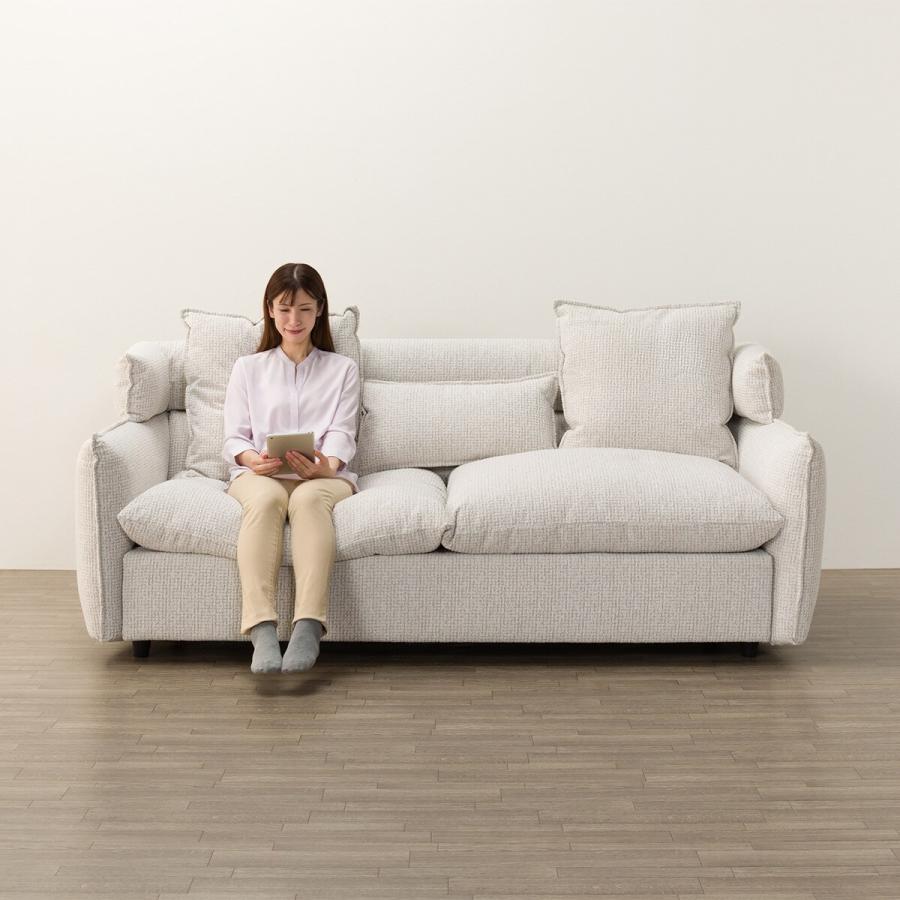 ニトリ（NITORI） 3人掛けソファ(ソフティーナ2KD BE) : ニトリ Yahoo