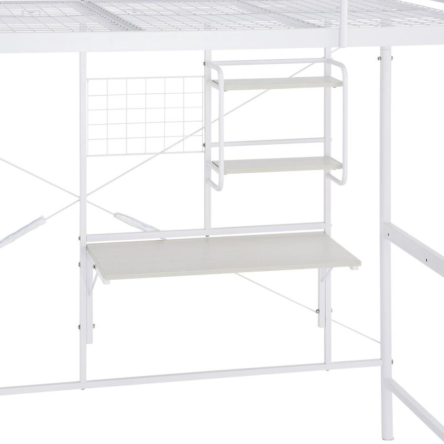 ニトリ（NITORI） 棚付きデスク(HB02 WH) ニトリ期間限定：4/6迄