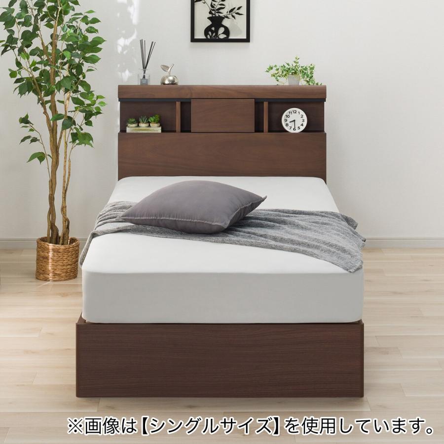 ニトリ（NITORI） ダブルベッドフレーム(MBR WP301引付き) : ニトリ